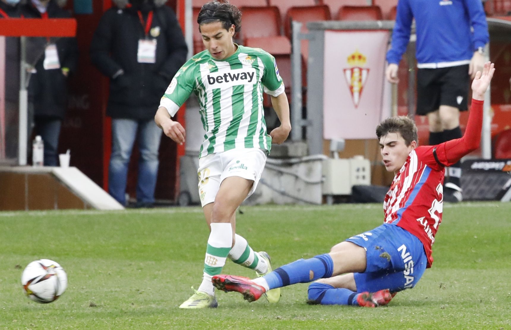 Las imágenes del Betis-Sporting