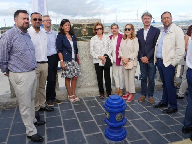 O Grove y Galicia homenajean a Ignacio Montenegro con una calle en su honor