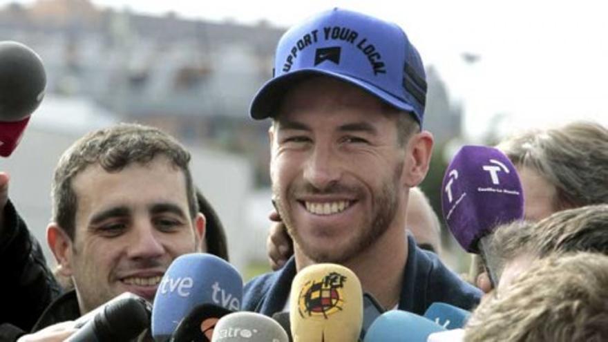 Sergio Ramos, alto y claro