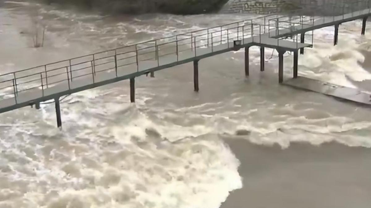 Madrid vuelve al caos climático con lluvias permanentes.