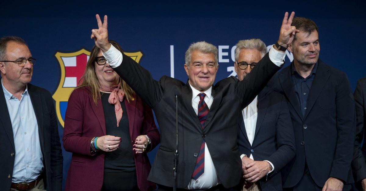 El soci del Barça avala en massa Laporta