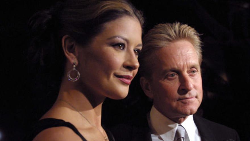 Catherine Zeta-Jones y Michael Douglas.