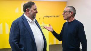 Junqueras i Godàs exhibeixen en els debats la fractura d’ERC