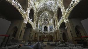 Nueva experiencia inmersiva Génesis, en la iglesia de la Escuela de Les Dominiques en Barcelona