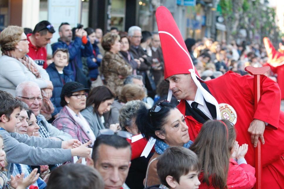 Miércoles Santo 'colorao' en Murcia