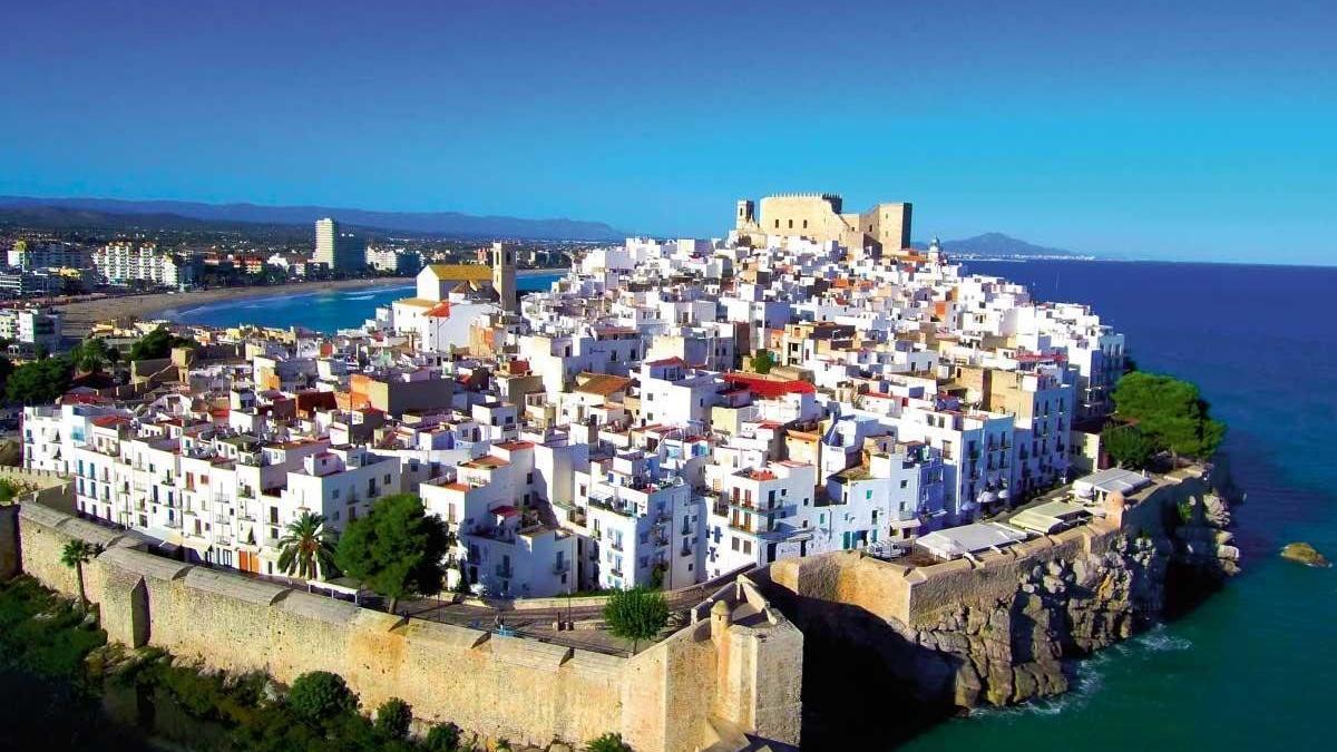 Imagen del Castillo de Peñíscola, la mayor atracción turística de Castellón.