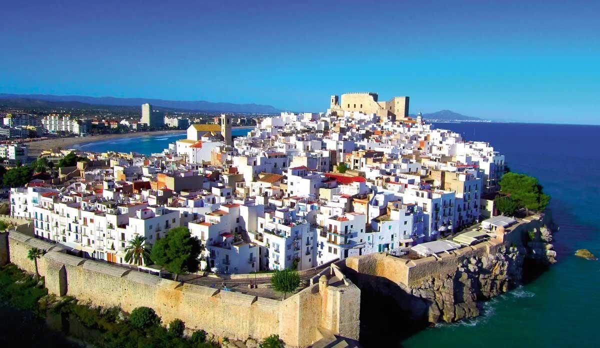 Imagen del Castillo de Peñíscola, la mayor atracción turística de Castellón.
