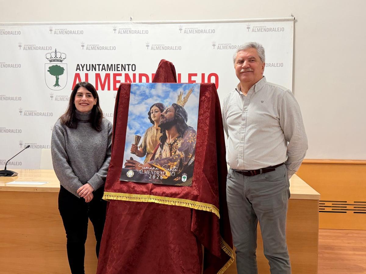 Presentación de la imagen de la Semana Santa de Almendralejo 2026.