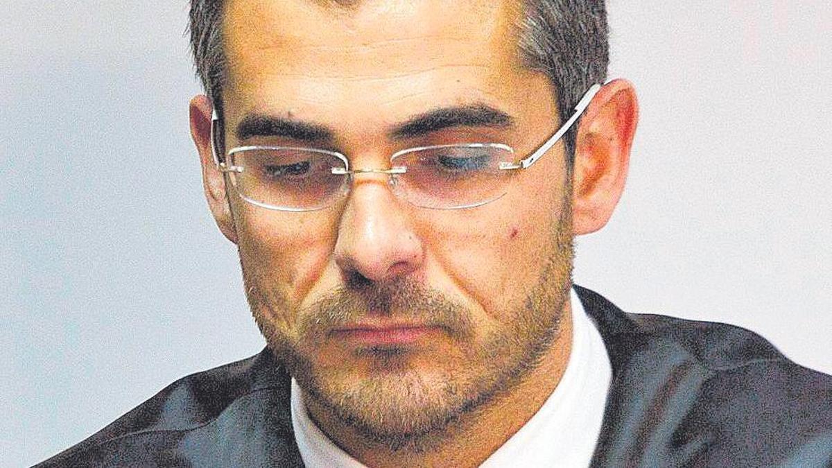 El abogado penalista Jaime Campaner, durante el juicio del caso Nóos.