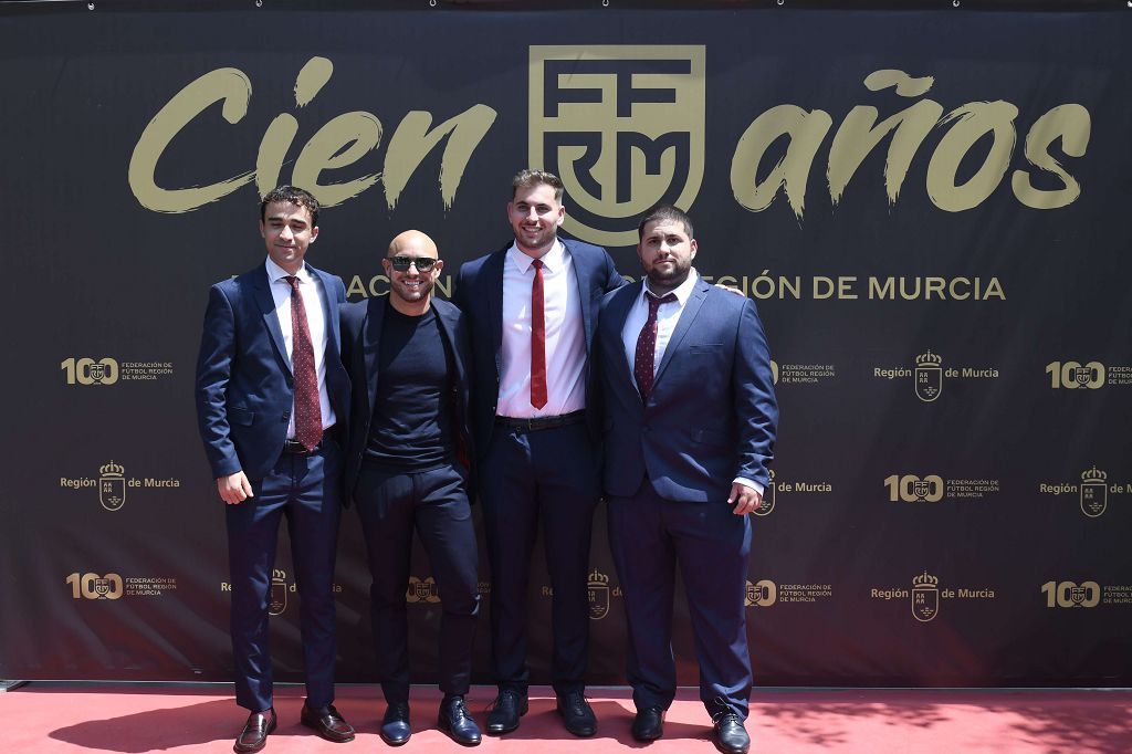Las imágenes de la gala por los 100 años de la Federación Murciana de Fútbol