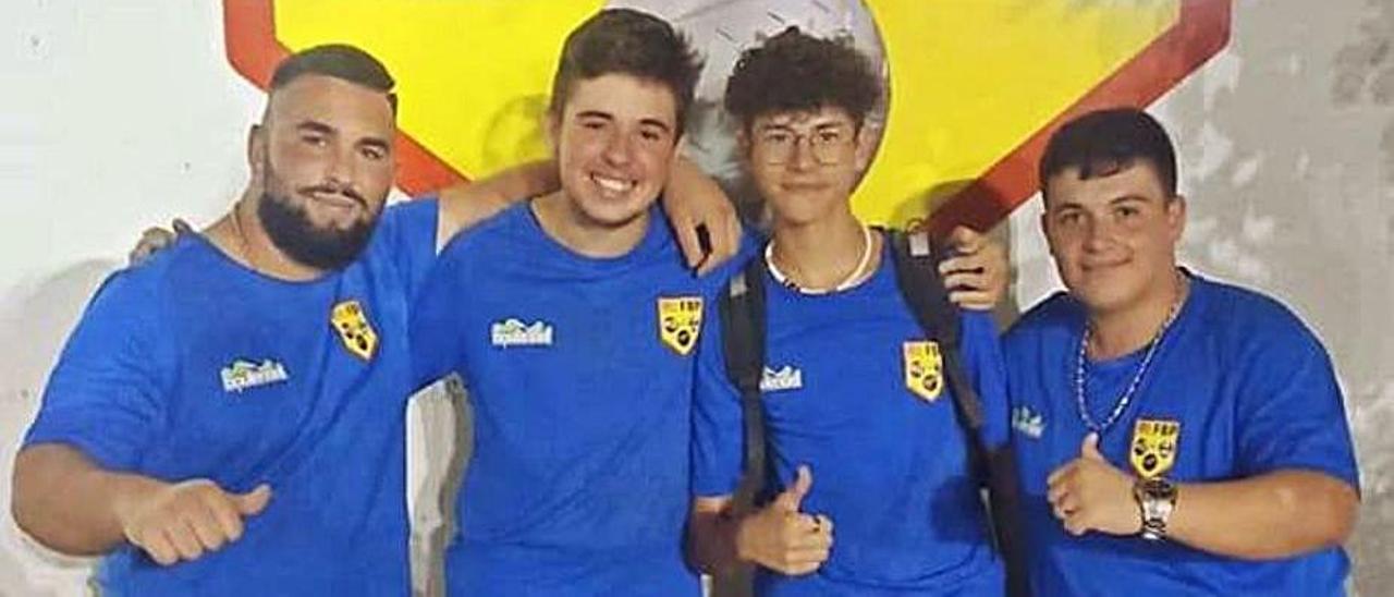 Equipo que se hizo con el título en el campeonato juvenil.