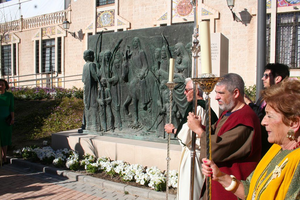 Bendición de las palmas del Paso Blanco en Lorca