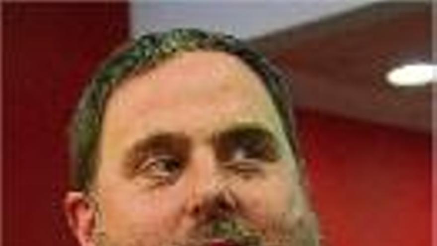 Junqueras situa el procés en la base culminant