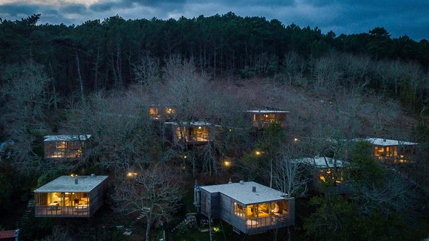 Cabañas en pleno bosque gallego para disfrutar de unas vacaciones en conexión con la naturaleza