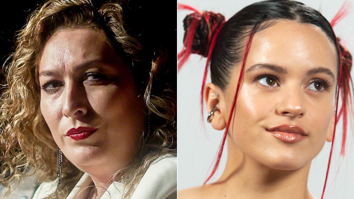 Estrella Morente y Rosalía.