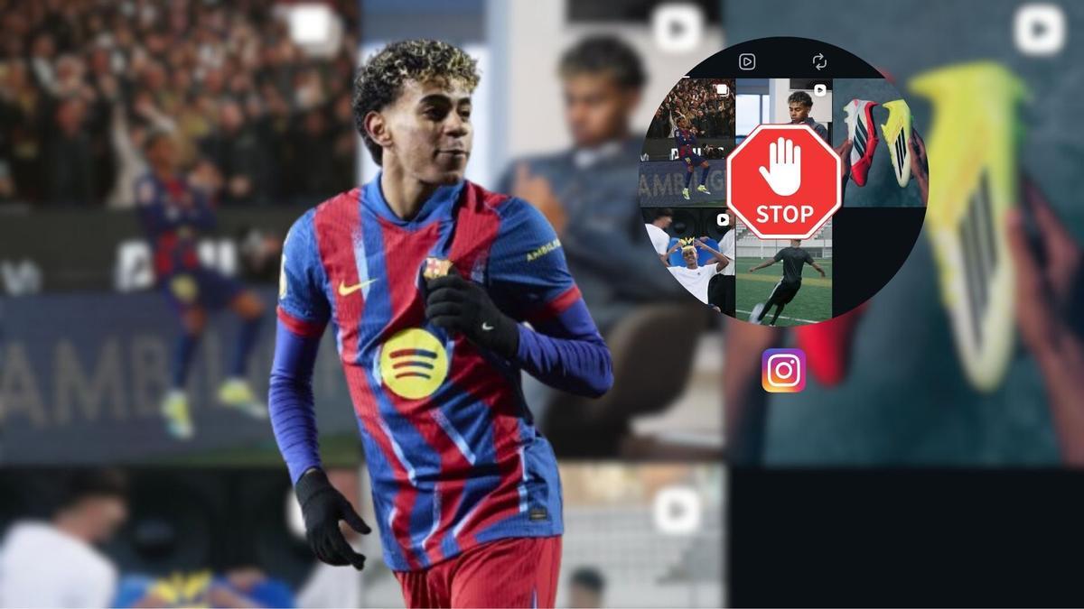 Lamine Yamal se reforma las redes sociales