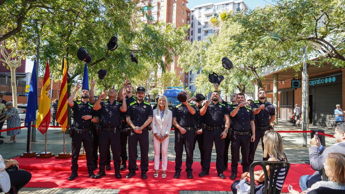 Nuevos agentes de la Policia Local de Esplugues