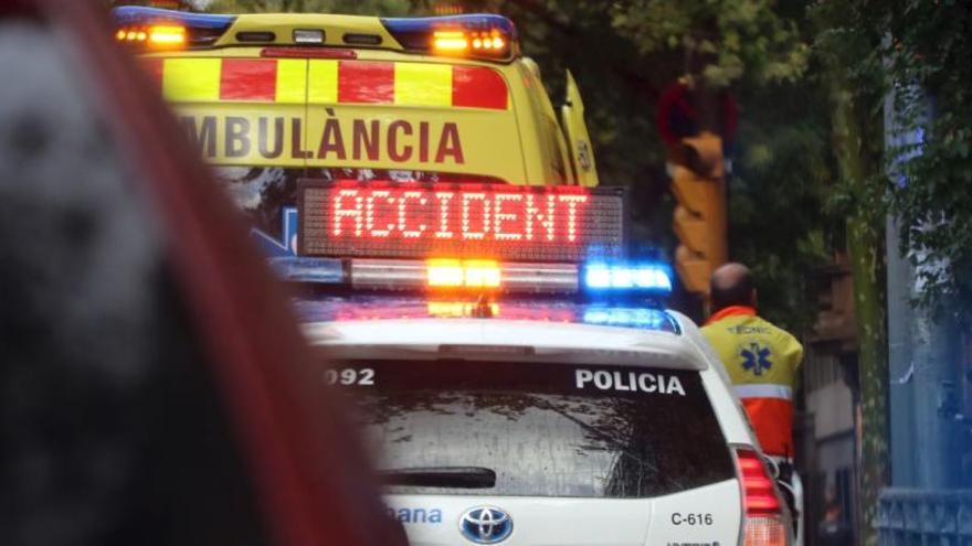 Imatge d&#039;arxiu d&#039;un accident a Barcelona