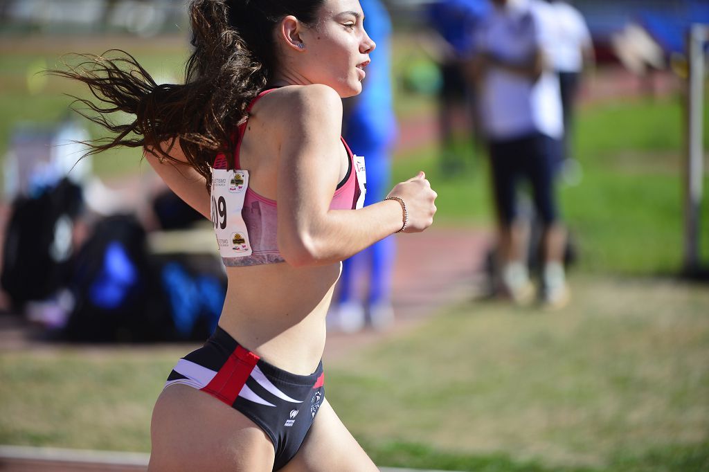 Atletismo nacional Máster sábado en la pista de Atletismo de Cartagena