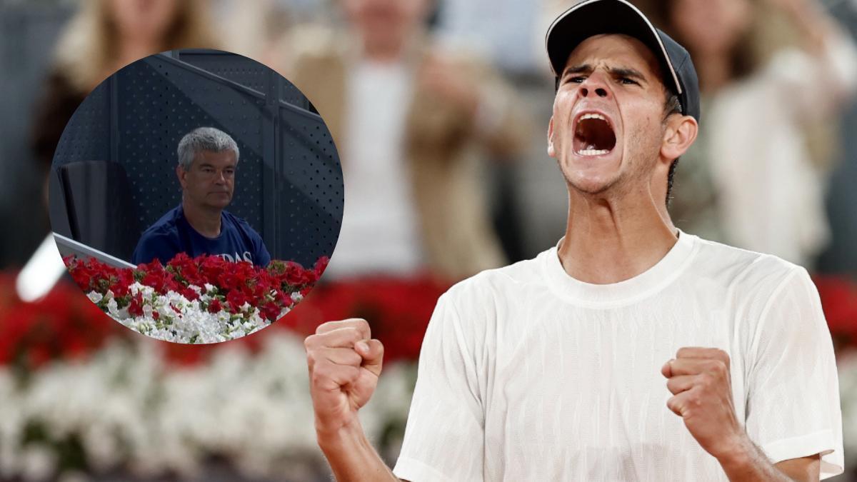 Rafa Jódar y su padre