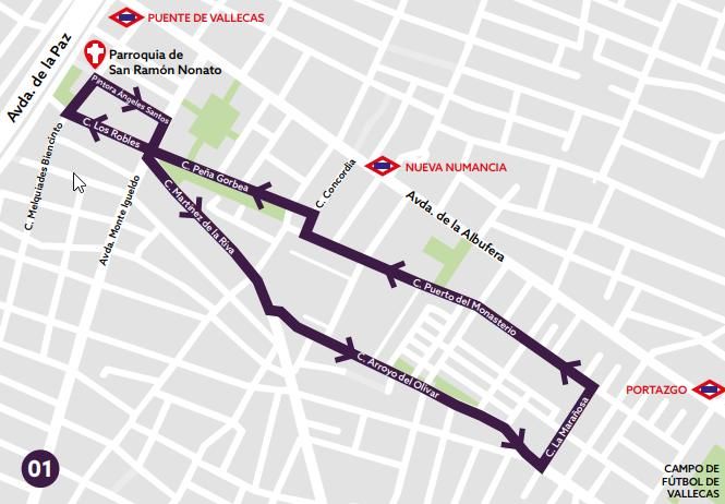 Mapa Cristo del Perdón