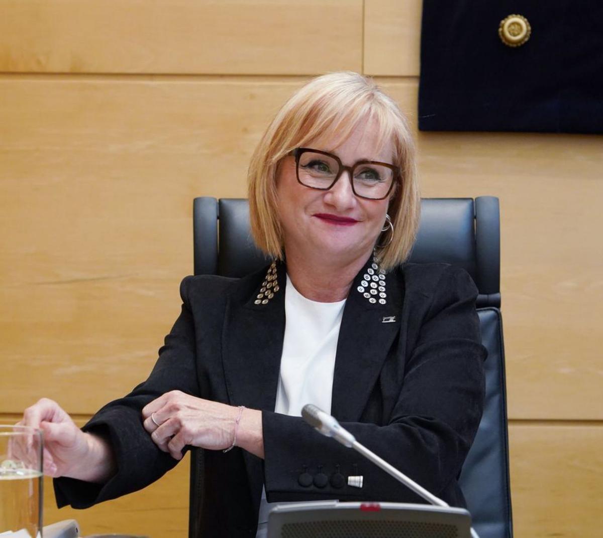 La consejera de Industria, Comercio y Empleo, Leticia García. | MIRIAM CHACÓN / ICAL