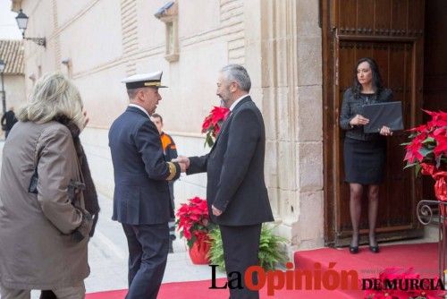 Conmemoración de la llegada del Lignum Crucis a Abanilla y donación del fajín del General Rivera Rocamora