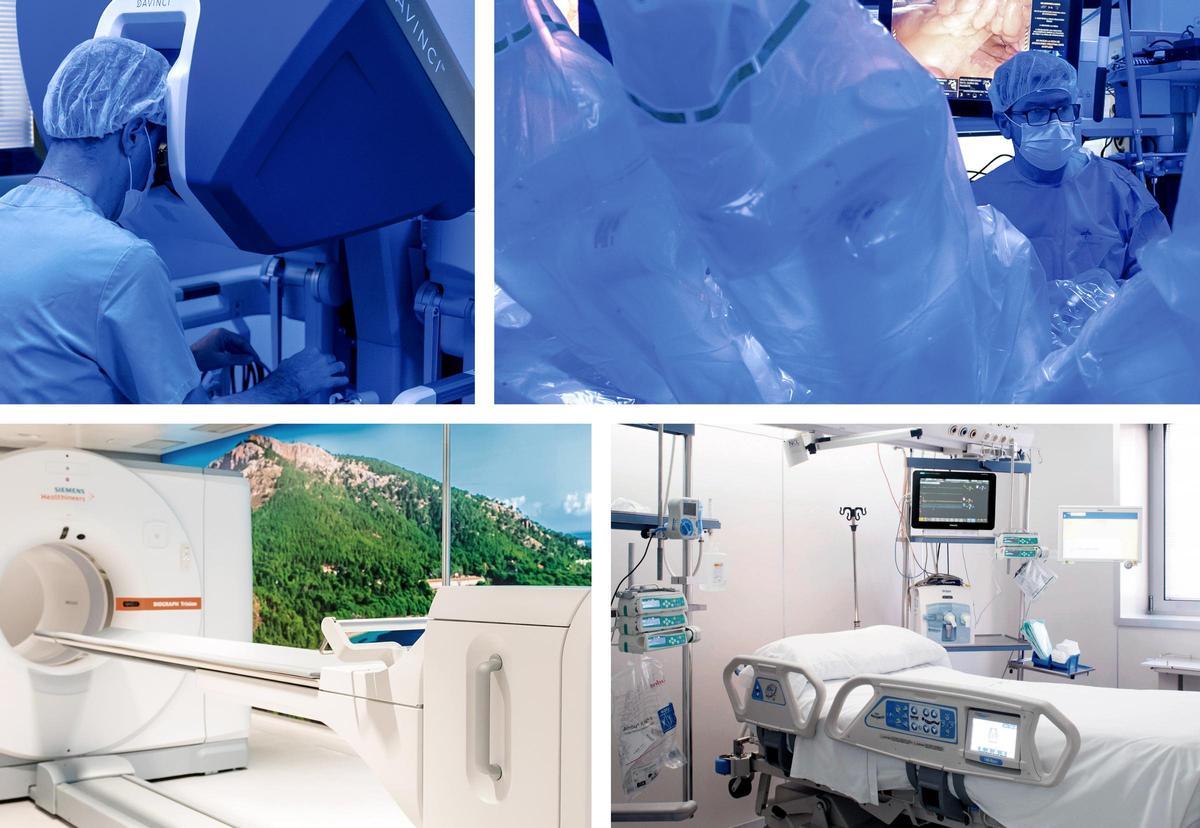 Clínica Rotger une las ventajas de la cirugía robótica -precisión quirúrgica y rápida recuperación-, con un entorno hospitalario capaz de ofrecer las máximas garantías de seguridad con excelentes resultados y sin tiempos de espera