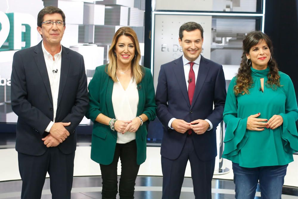 Debate de los candidatos a presidir Andalucía