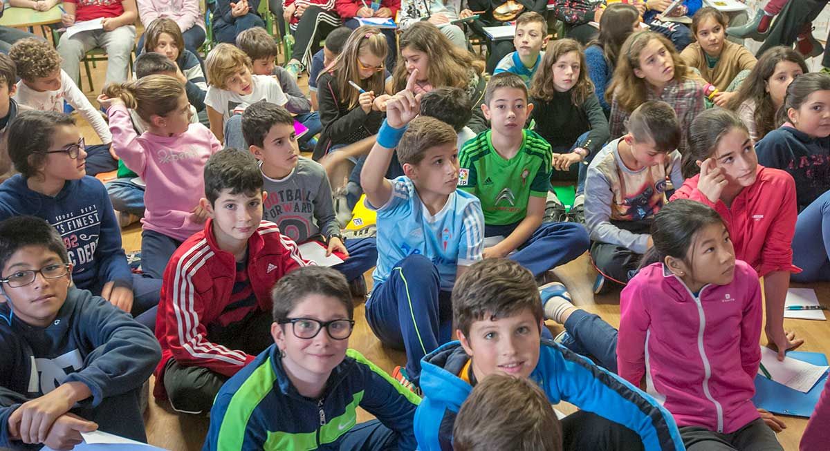 Visita de Faro de Vigo del CEIP García Barbón, curso 2016-17