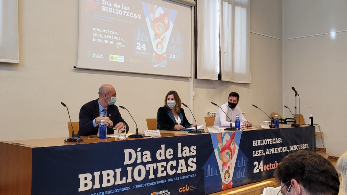 Teruel ha acogido este viernes el acto central del Día de las Bibliotecas.