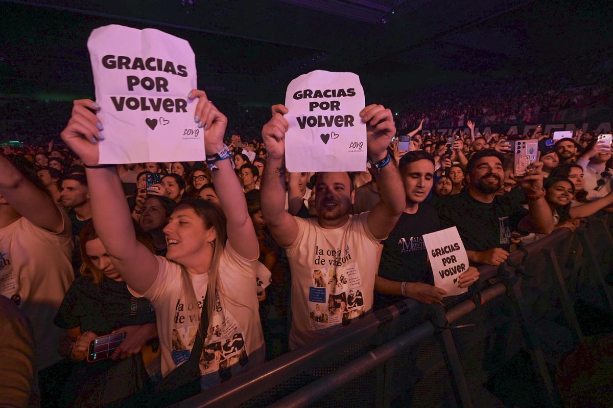 Los fans han disfrutado del regreso de 'La Oreja de Van Gogh'