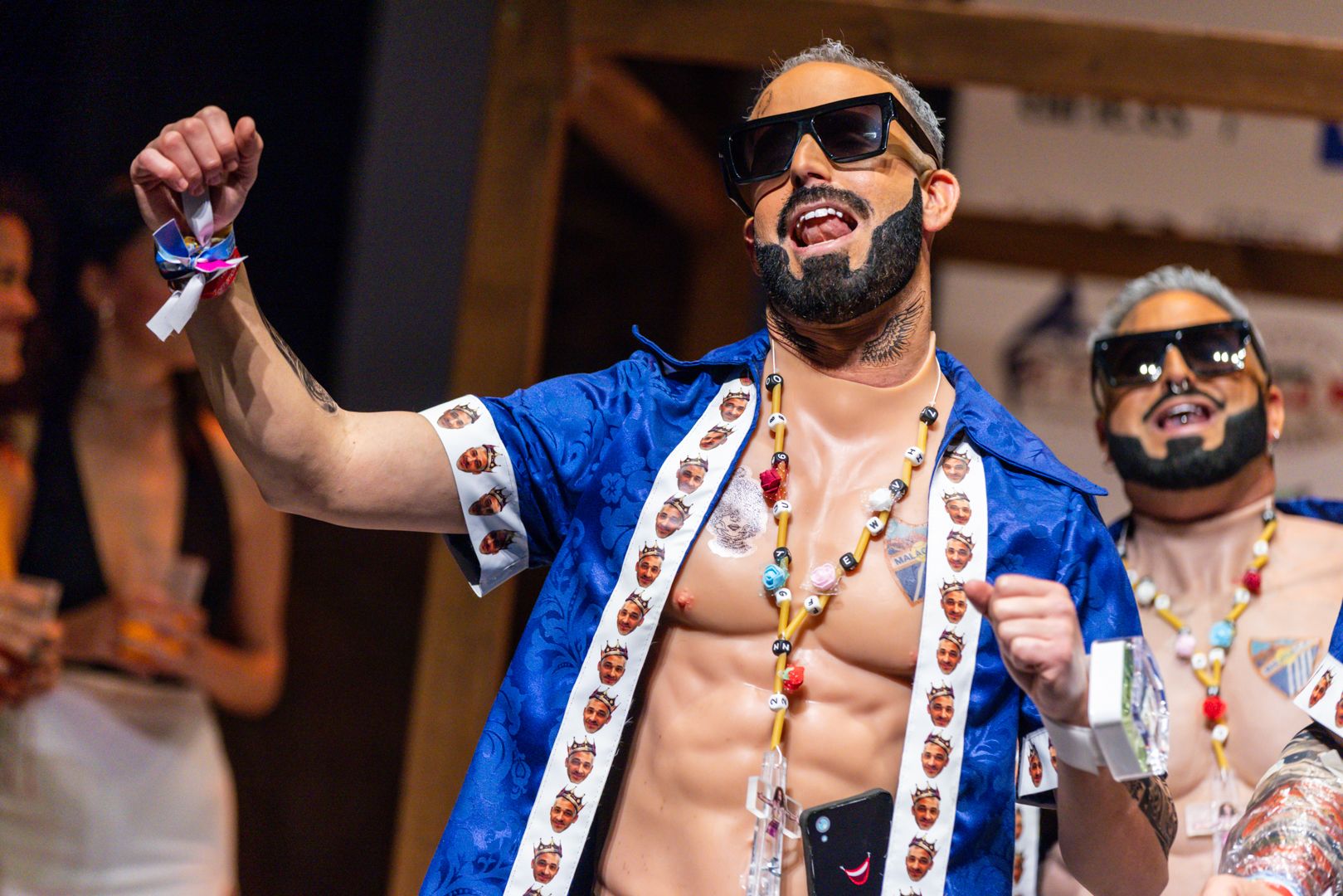 Murga 'Fuerte y flojo', en la segunda preliminar del COAC de Málaga, 2025