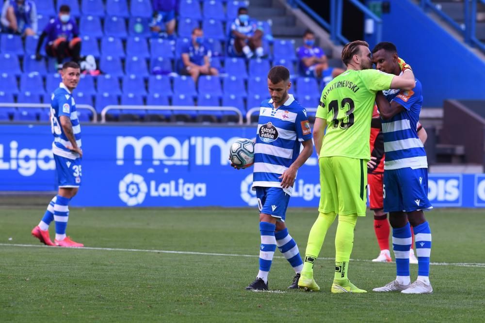 El Dépor rescata un punto ante el Rayo: 3-3