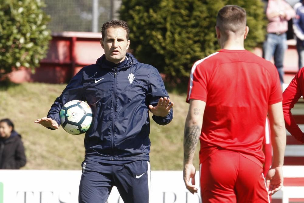 Entrenamiento del Sporting