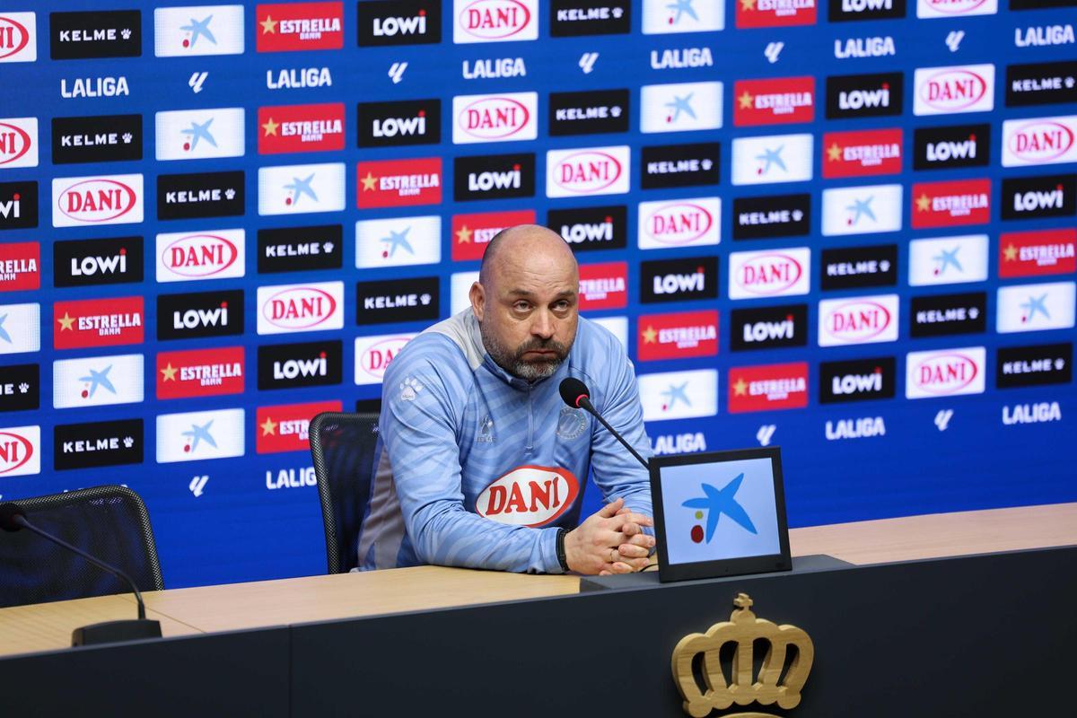 Manolo González, en rueda de prensa