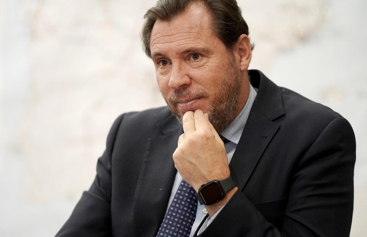 Óscar Puente, ministro de Transportes.