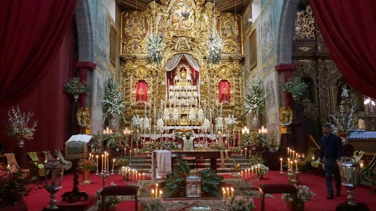 El monumento de San Francisco, una obra de arte efímero.