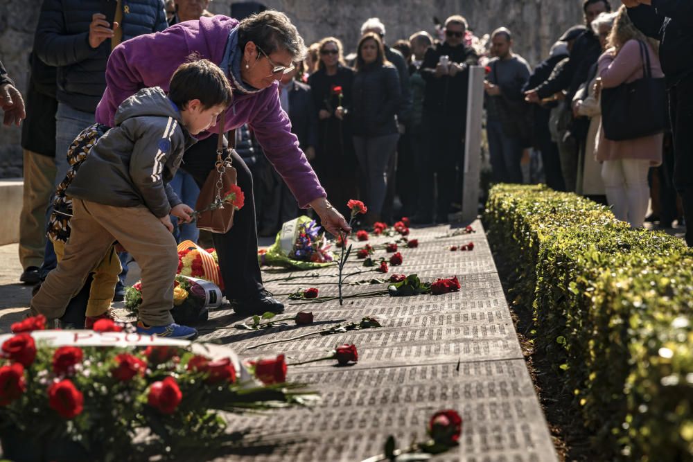 Acto homenaje de la Asociación de Memoria Histórica