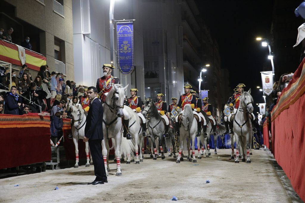 Semana Santa de Lorca 2022: procesión de la Dolorosa