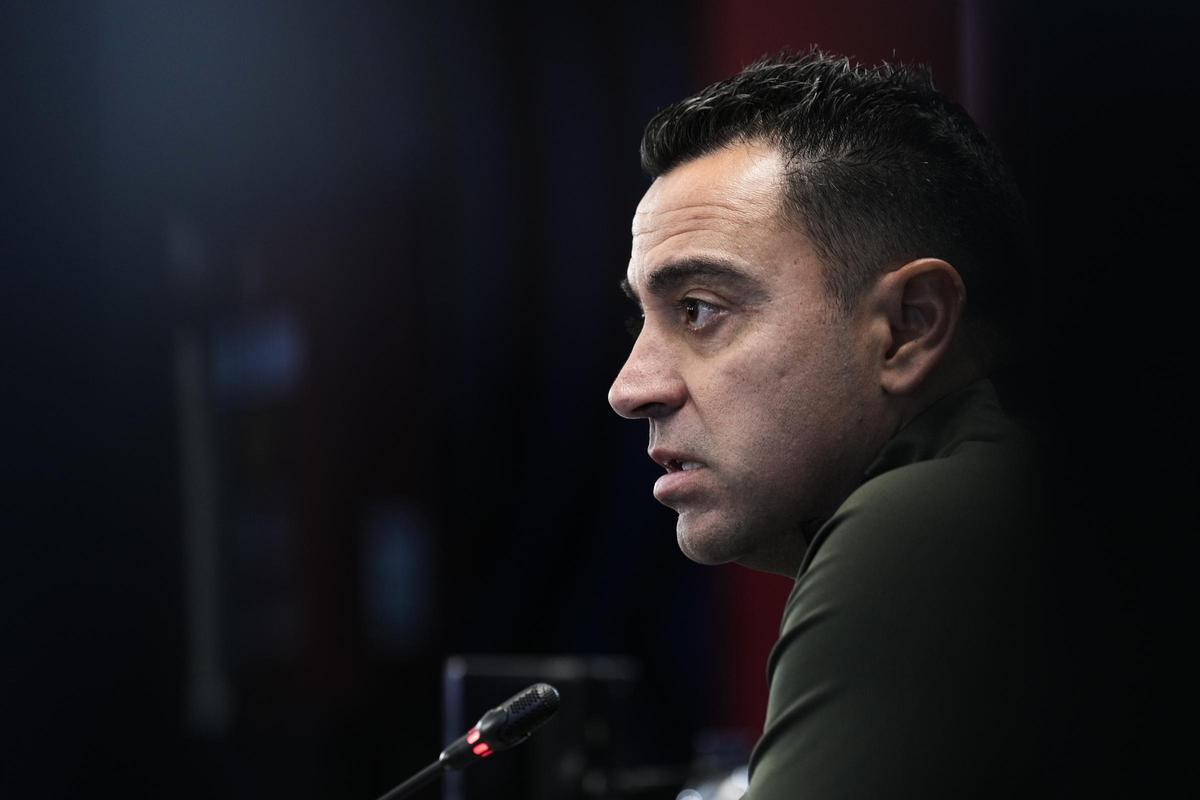 Rueda de prensa de Xavi Hernández