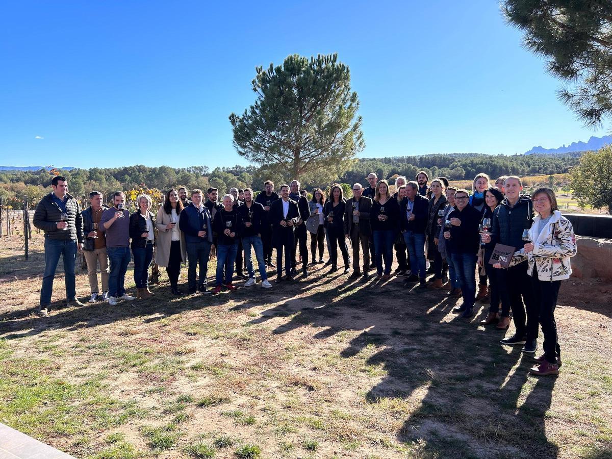 Participants a la jornada sobre la Ruta de la DO Pla de Bages