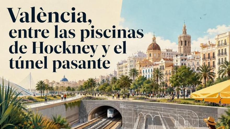 La newsletter de Joan-Carles Martí: València, entre las piscinas de Hockney y el túnel pasante