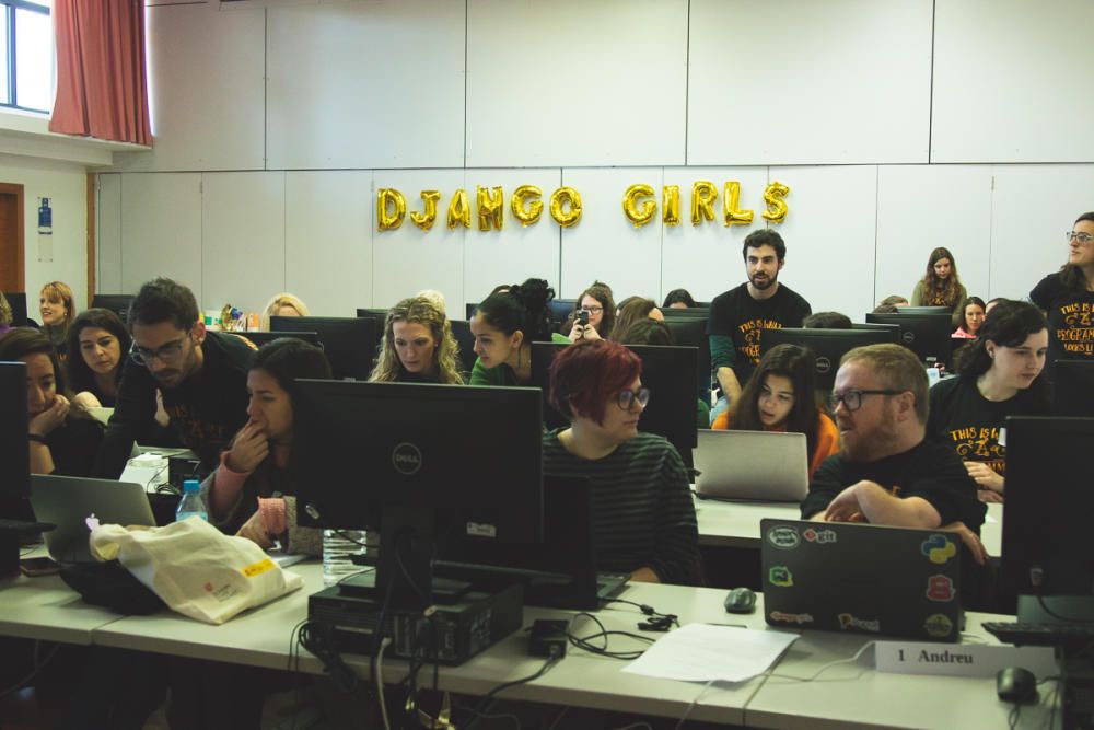 Taller de programación para mujeres Django Girls Mallorca