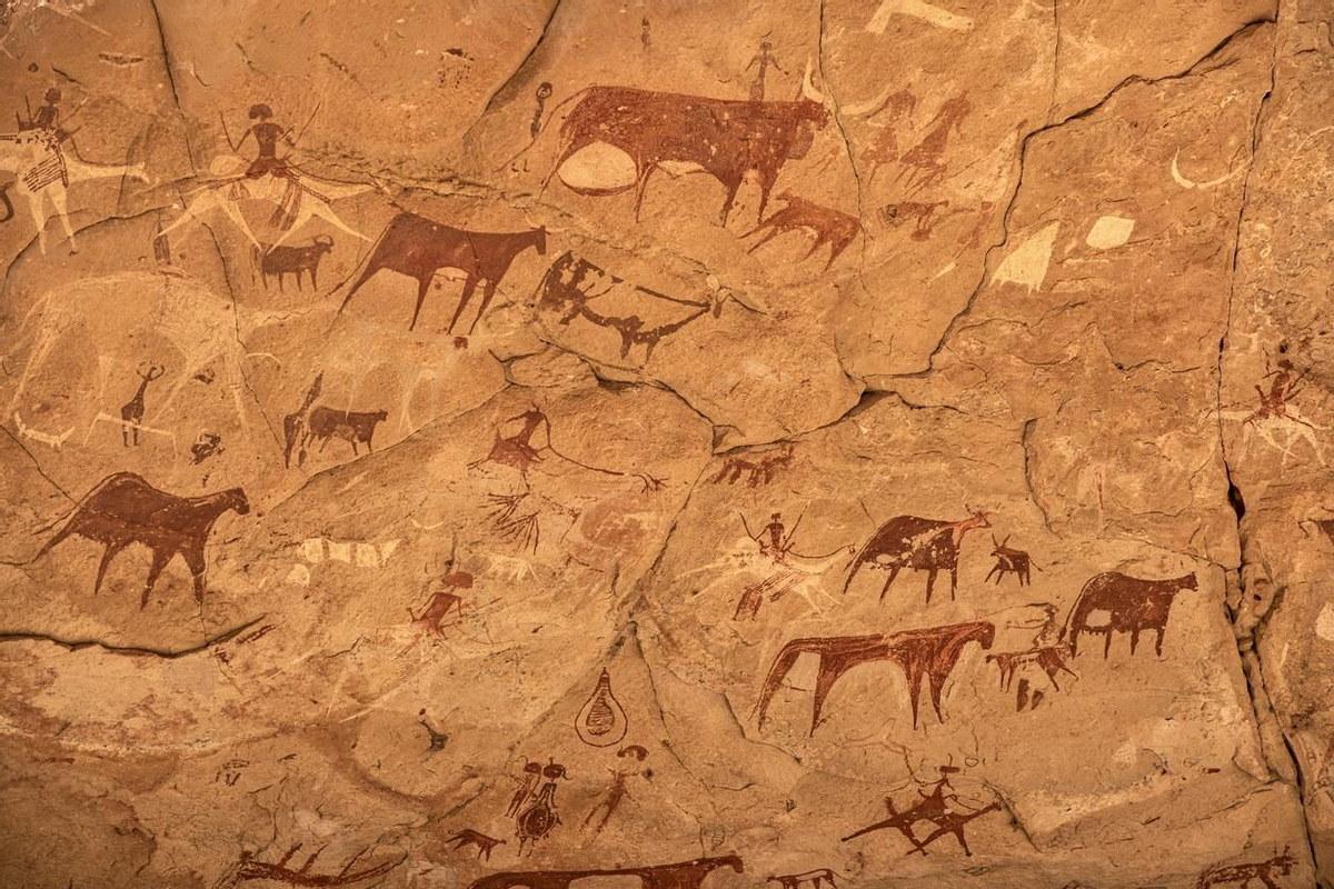 Pinturas rupestres en Ennedi Masiff