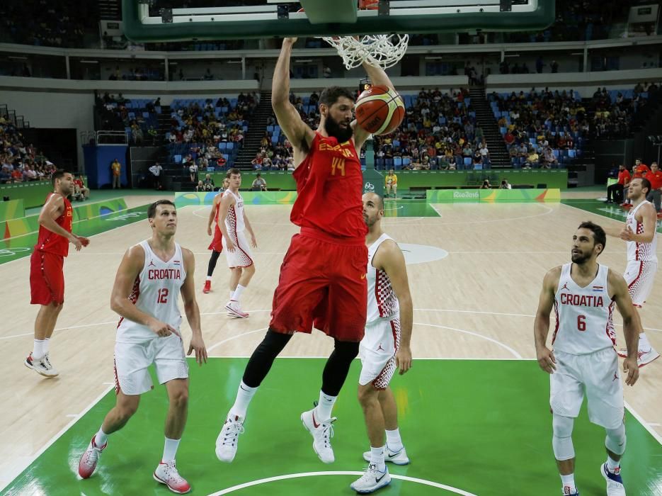 Olimpiadas Río 2016: España - Croacia