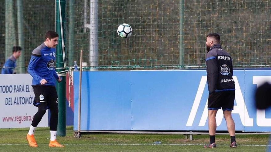 Valverde, el único de los tres que están de baja que trabajó en el campo