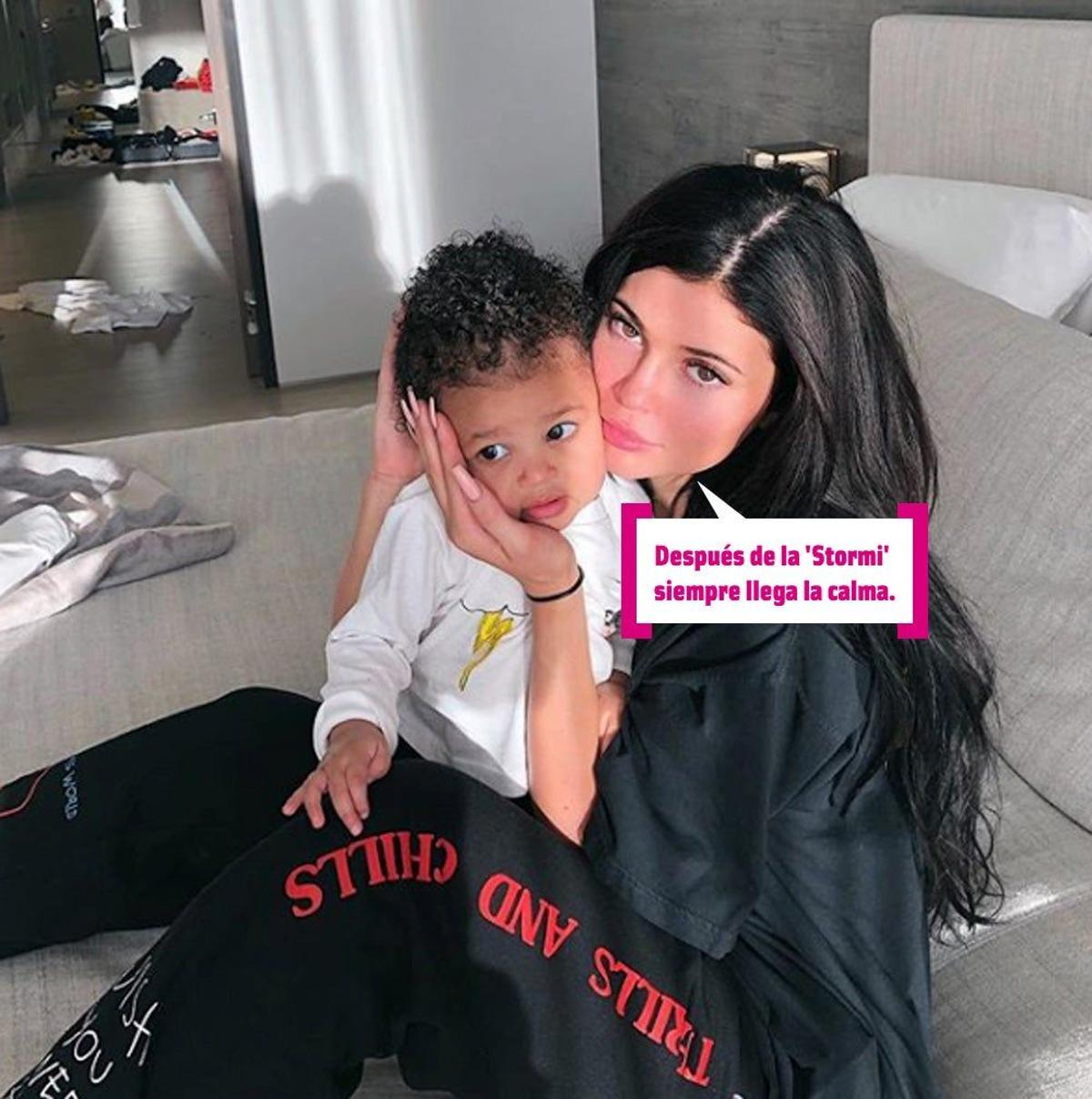 Kylie Jenner con Stormi