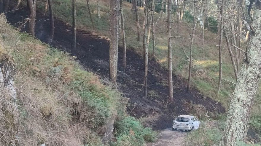 Un incendio en Monteferro obliga a desalojar el festival Vive Nigrán