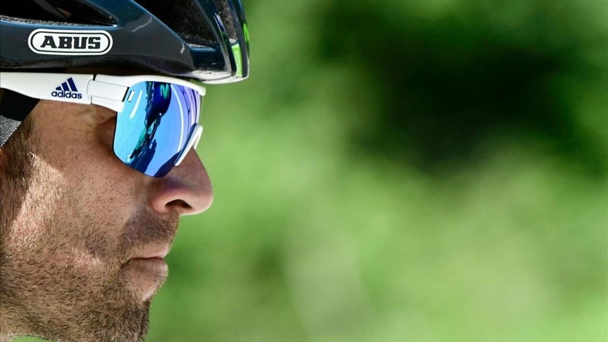 Alejandro Valverde, durante el reciente Critériun del Dauphiné